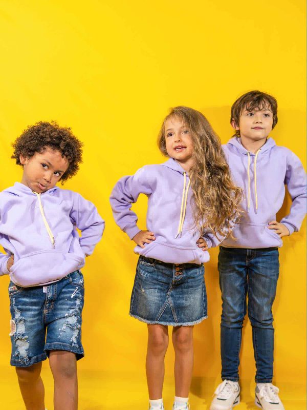 buzos para niños color pastel